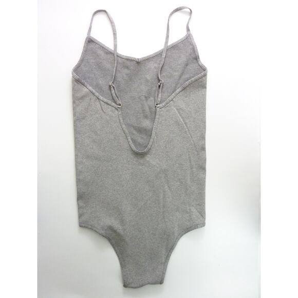 NWOT Free People Smooth Pull On Bodysuit Cami M/L Medium Large Spaghetti Strap - Picture 3 of 7